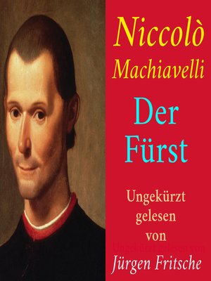 cover image of Niccolò Machiavelli